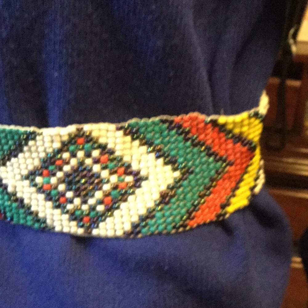 Beaded Stretch Belt - Picture 3 of 3